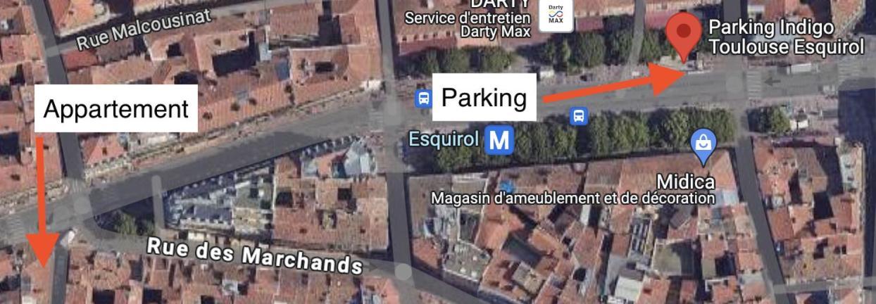 L'Elegant Paradoux - 3 Sdb - 2 Wc - Ascenseur - Parking - Plein Centre Toulouse Exteriér fotografie